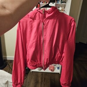 NWOT forever 21 pink windbreaker